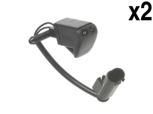 BMW e36 (98-02) Washer Nozzle Heated L+R (x2) oem GENUINE Windshield Wiper Nozzles BMW 91214000941x2