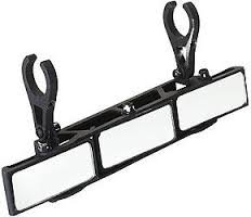 POLARIS RANGER RZR RAZOR 3 PANEL REAR VIEW SAFETY MIRROR Mirrors Polaris 2879527