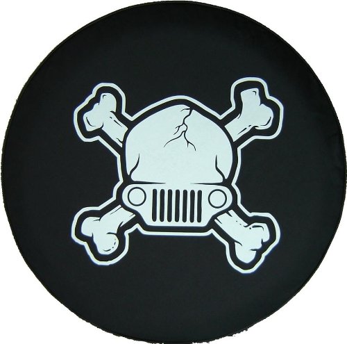 Tire Covers SpareCover BRJEEPSKULL32