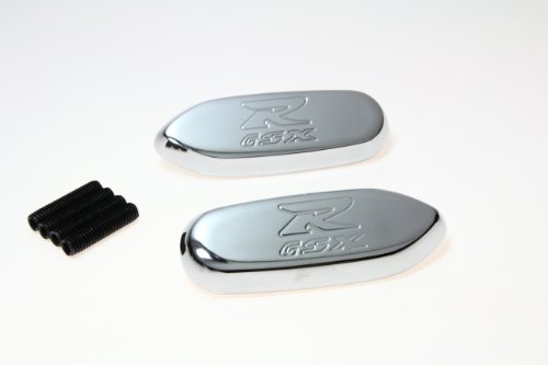 Suzuki GSXR600 GSXR750 GSXR1000 MIRROR BLOCK OFF BASE PLATES Chrome Mirrors Z10 MBP10C