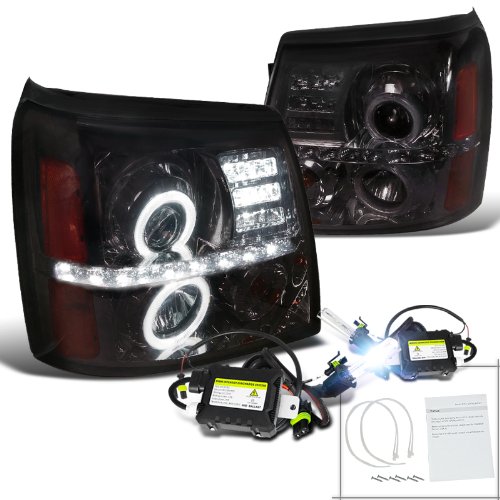 Headlight & Tail Light Conversion Kits Spec-D Tuning H16D-2LHPECLD02GRS