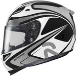 HJC Rpha 10 Motorcycle Helmet Zappy Black Size Large Helmets HJC Helmets 0801-2005-06