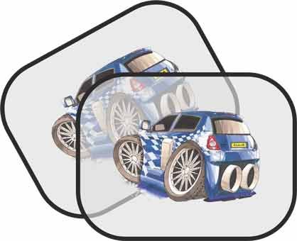 Koolart KA-SS2717 Renault Clio Tuning Car Car Sunscreen Sunshades Eminence KA-SS2717