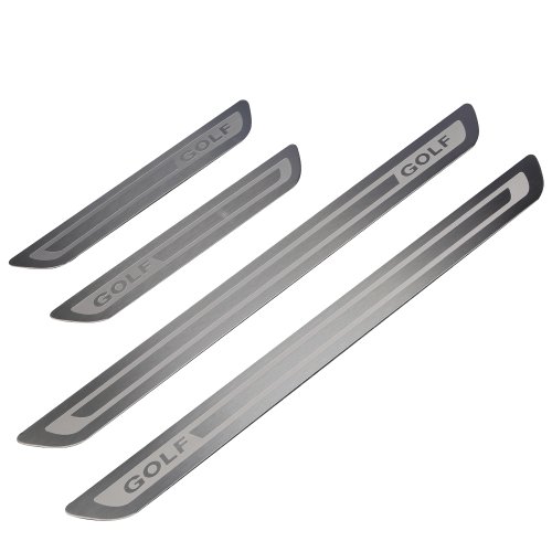 Stainless Steel Golf Sports Car Door sill scuff plate Guards Sills For VW Golf 6 MK6 2009-2014 Door Entry Guard bleqi 31360003