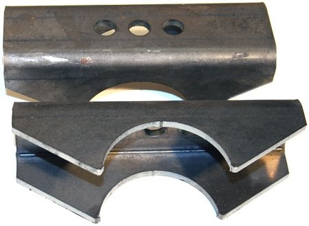 Barnes 4WD B4W25003BP - Anti-Wrap Leaf Spring Perch Pair, Dana 60, Ford 8.8 & Ford 9 Leaf Springs Barnes 4WD B4W25003BP