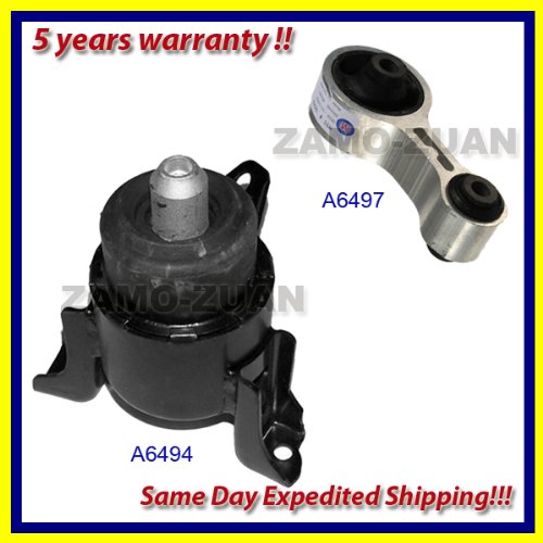 Fits: 2003-2008 Mazda 6 2.3L Front Right & Torque Strut Rear Engine Motor Mount Set 2PCS 03 04 05 06 07 08 A6494 A6497 Engine Mounts Motor Max A6494 A6497
