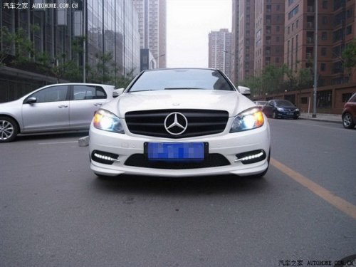 2PCS LED DRL Driving Fog Lamp Day Time Light Running Day Turn Signal Cover Kit Fit For 2007 2008 2009 2010 2011 Mercedes-Benz W204 (Sporty) C180 C200 C260 C300 C280 C300 Accent & Off Road Lighting YI YI301-CBU14-01-A014