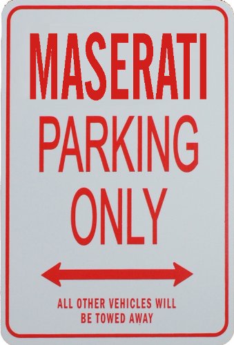 Auto Accessories funparkingsigns NPS-MASERATI
