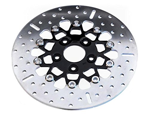 EBC Brakes FSD004BLK Black Chrome Full Floating Rotor Rotors EBC Brakes FSD004BLK