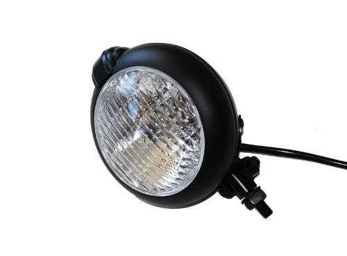 Headlight Bulbs & Assemblies ozg-motors Retro Black Motorcycle