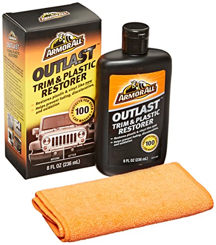 Armor All Outlast Trim & Plastic Restorer (8 fl. oz.) (Case of 6) Plastic Care Armor All 17451-6PK