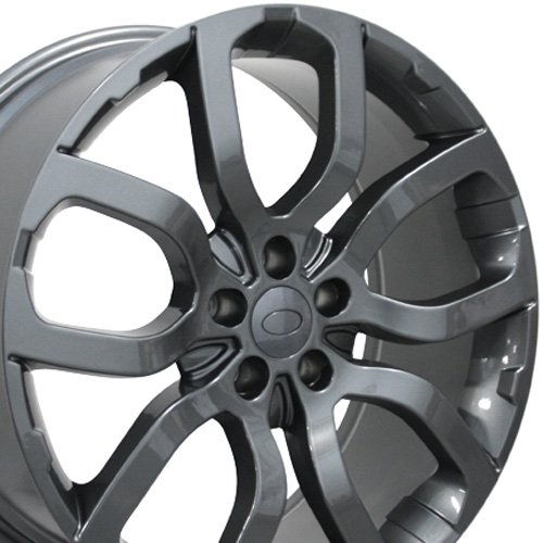 20 Fits Land Rover - Evoque Style Replica Wheels - Gunmetal 20x9 SET Replica OE Wheels / Wheel1x 9486487
