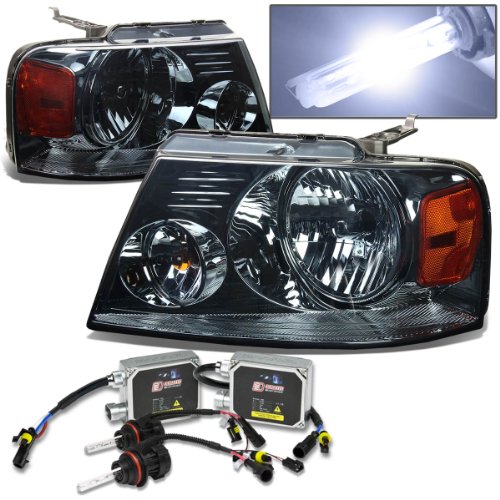 Headlight Assemblies Auto Dynasty AD-HLOH-F1504SMAM+H13-HL10KBLT