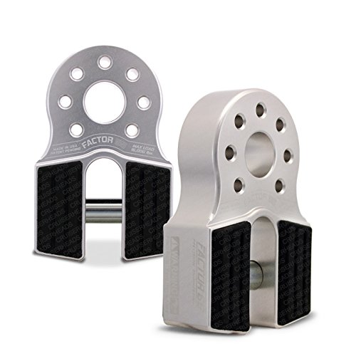 FlatLink Loaded Winch Thimble 16.000 lbs - SILVER Tow Hooks CH4X4 Industries CH4X4-00050-05