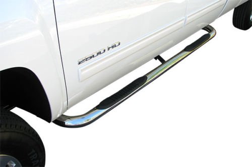 STEELCRAFT 201307 Premium FIT 92-99 CHEVY SUBURBAN (Exlc. 3/4 TON 4WD) 3 SIDE BARS Stainless SteelSide Step Nerf Bar Running Board Body Steelcraft 201307