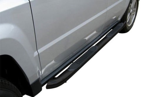 STEELCRAFT 223100 07-14 JEEP PATRIOT 3 SIDE BARS BLK Side Step Nerf Bar Running Board Body Steelcraft 223100