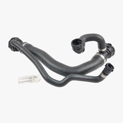 BMW Upper Radiator Hose Genuine Original 19248 Radiator BMW 17 12 75 19248 , 17 12 7 519 248 , 17127519248 => BMW Upper Radiator Hose Genuine Original 19248 => 2004 2005 645Ci / 2004 2005 Base; w/ A/T 545i
