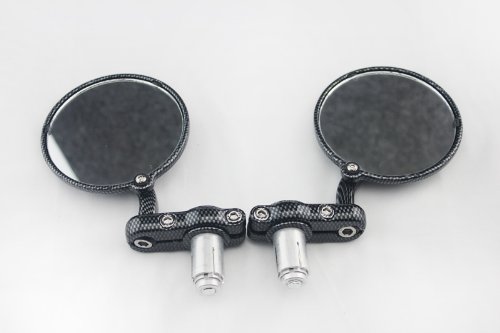 Snakeskin 7/8 Bar End Mirrors 3 For Yamaha Zuma Morphous Razz Champ 50 125 100 Mirrors Yonglong MT079B