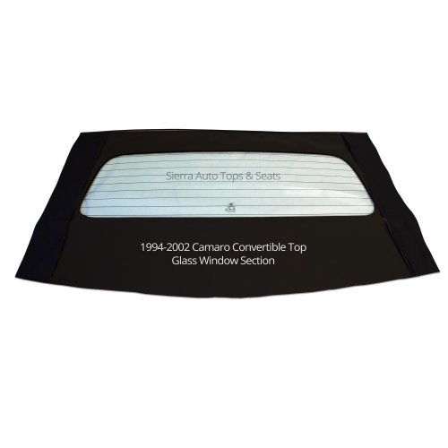 Chevrolet Camaro Convertible Top Window Section (1994-2002), Black Stayfast Tops & Roofs Sierra Auto Tops & Seats 10-14-CAM-003