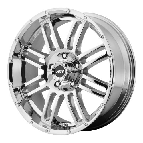 American Racing AR901 17 Chrome Wheel / Rim 5x5.5 with a 20mm Offset and a 108 Hub Bore. Partnumber AR90178555820 Car American Racing AR90178555820