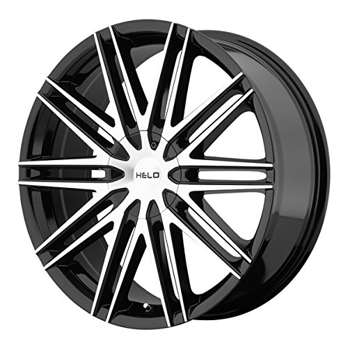 Helo HE880 20 Black Wheel / Rim 5x115 & 5x120 with a 42mm Offset and a 74.1 Hub Bore. Partnumber HE88028520342 Car Helo HE88028520342