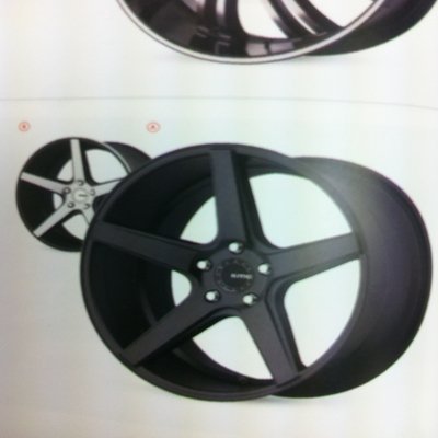 20x8.5 KMC District (Satin Black) Wheels/Rims 5x114.3 (KM68528512728) Car KMC KM68528512728