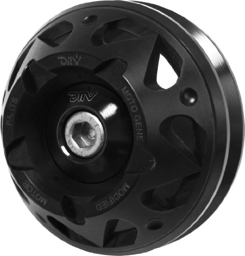 Dimotiv DMV Front Fork Axle Slider for BMW C650GT 12-14, YAMAHA FZ1 06-14 Black Axle Blocks Dimotiv DI-FAS3D-BM-06-K
