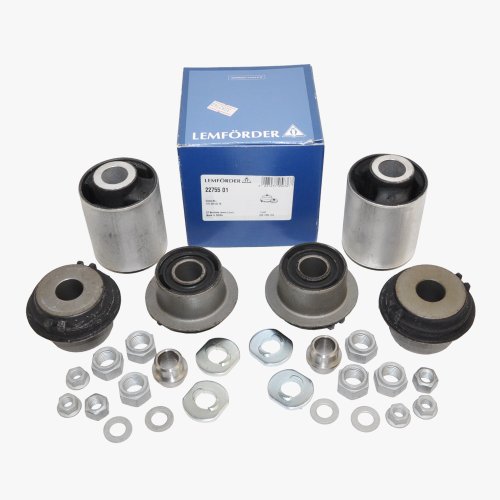 Shaft Kits LEMFORDER ( Sold By IPD ) 1 70 33 00075 , 2 02 33 00075 , 1703300075 , 2023300075 , 170 330 00 75 , 202 330 00 75 => Mercedes-Benz Front Lower Control Arm Bushing Kit Lemforder OEM 1700075 (2pcs) => 1994 1995 1996 From A442813; From F500866 C220 / 1997 1998 1999 2000 From A442813; From F500866 C230 / 1994 1995 1996 1997 1998 1999 2000 From A442813; From F500866 C280 / 1995 1996 1997 C36 AMG / 1998 1999 2000 C43 AMG / 1998 1999 2000 2001 2002 2003 SLK230 / 2002 2003 2004 SLK32 AMG / 2001 2002 2003 2004 SLK320