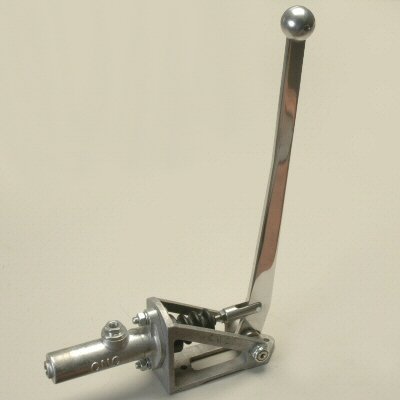 CNC Silver Hand Operated Brake Assembly For Disabled People With A 7/8 Master For Remote Reservoir Brake Accessories CNC CNC402axrr78