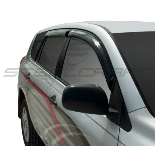 Steelcraft 05-13 Toyota Tacoma Reg. Cab (2pc) Window Visor, Smoke Running Boards Steelcraft 963130