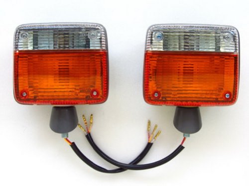 75 - 84 Toyota Landcruiser Fj40 Fj45 Hj45 Pair of Front Fender Turn Signal Light Side Marker & Turn Signal Combos Mtecparrt Mtec-002-463