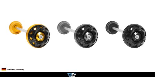 Dimotiv DMV Front Fork Axle Slider for APRILIA RSV4 09-14 Black Axle Blocks Dimotiv DI-FAS3D-AP-01-K