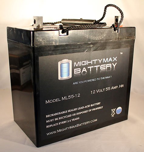 UB12550 12V 55Ah SLA AGM Battery Replaces 8A22NF Batteries Mighty Max Battery ML55-121911152