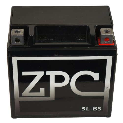 YTX5L-BS High Performance - Maintenance Free - Sealed AGM Motorcycle Battery Batteries ZPC Battery ZPC-YTX5L