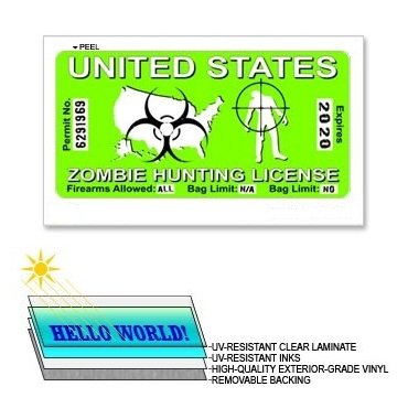 Decals Sticker Stand SS-SET-C-1571