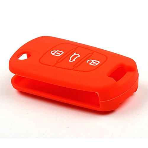 Electronics Features TOFNK kia silicone key cover 3 button