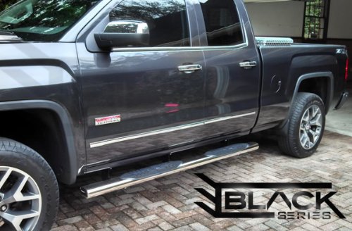 Running Boards Black Series BS4SOV08-GS14