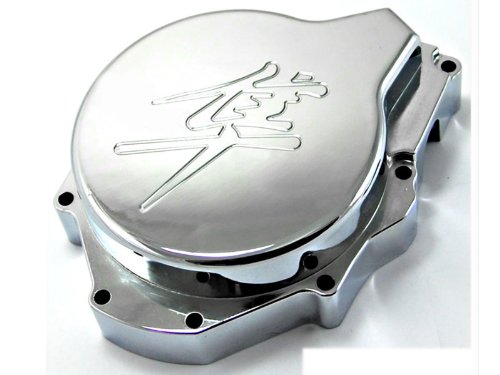 Addmotor Chrome Stator Engine Cover Fit Hayabusa GSXR1300 1999-2007 LE13 Timing Cover Addmotor LE13