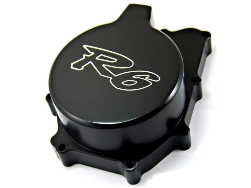 Addmotor Black Stator Engine Cover Fit R6 YZF-R6 1999-2002 LE34 Timing Cover Addmotor LE34