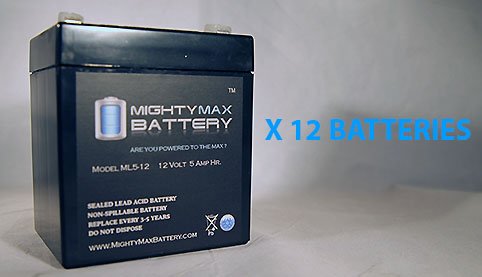 Batteries Mighty Max Battery ML5-12MP1221813147