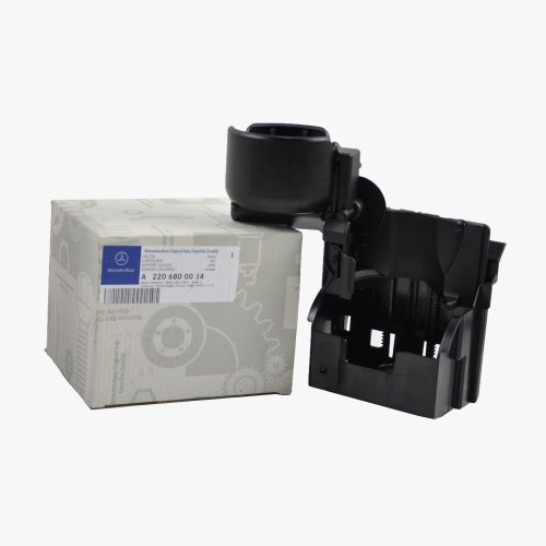 Cup Holders Mercedes-Benz 2 20 68 00014 , 2206800014 , 220 680 00 14 => Mercedes-Benz Cup Holder in Center Console Genuine Original 2200014 => 2006 S350 , S65 AMG / 2003 2004 2005 2006 S430 , S500 , S600 / 2004 2005 2006 S55 AMG