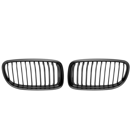 Matte Black Euro Front Center Kidney Grille Grilles Grill For 08 09 10 11 BMW E90 E91 3 Series 323i 328i 335i 335d LCI Facelift Grilles Astra Depot A14-006-AAA-3
