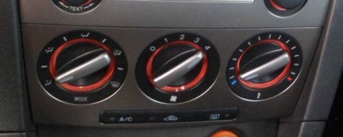 Air Conditioning & Heater Control Mazda HACE050P