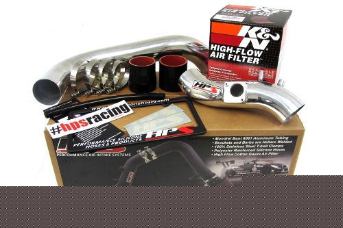 03 04 Pontiac Vibe 1.8L HPS Cold Air Intake Kit Long Ram Cool Air Intake HPS HPS-37-513P-KN
