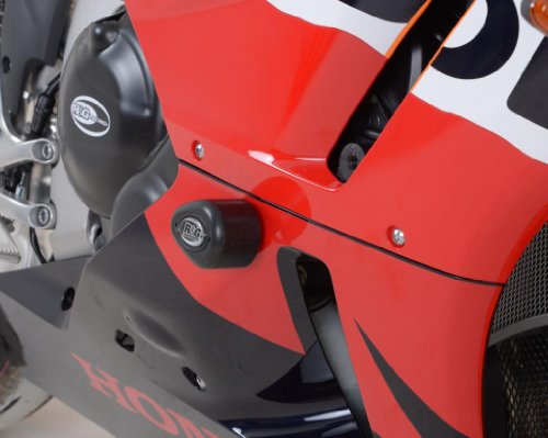 R&G Racing CP0341BL Aero Frame Sliders For 2013-2014 Honda Cbr 600RR Frame Sliders R&G Racing CP0341BL