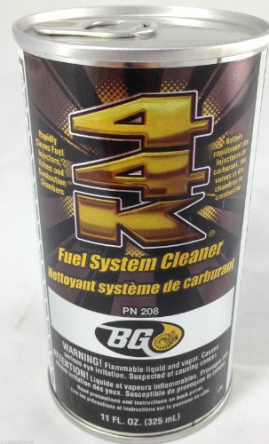 1 Case Bg 44k #208 Bg44k Fuel System Cleaner Power Enhancer (24-pack Case) 11oz Can Touchup Paint BG