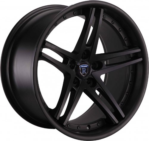 22 Rohana Wheel Rc5 22x9 22x10.5 Matte Black Fit BMW X6 Serise 5x120 Car Rohana rc52291055120mbbmx6