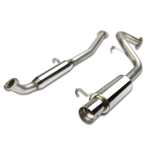 Dynasty CBETCAE86 Performance Staineless Steel Catback Exhaust System For Toyota Corolla Cat-Back Systems Auto Dynasty CBE-TCAE86
