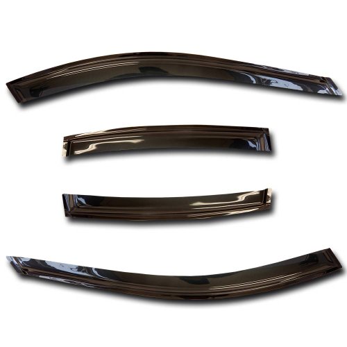 JDM Style Windows Visor Rain Guard 2013-2014 Honda Accord 4 Door Body SYNETIC WV-ACC134D