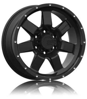 Mamba M14 17x9 Matte Black Wheel 6-139.7mm Bolt Pattern / -12mm Offset / 106.1 cb Car Mamba M14B-7983-12